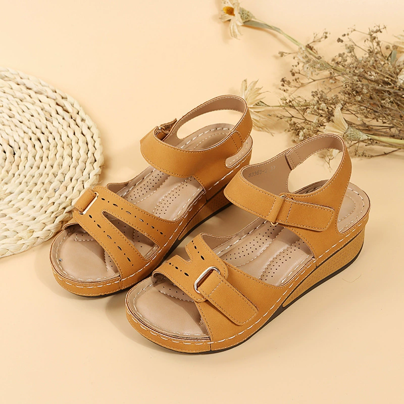 Soft Bottom Wedge Heels Sandals