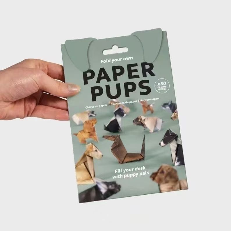 150 Sheets Origami Set: Cat, Dog & Dinosaur Designs