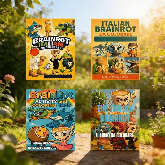 BrainRot Coloring Book Collection
