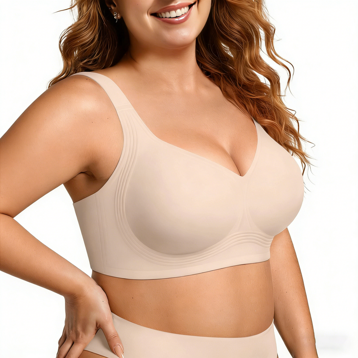 Plus Size Supportive Seamless Bras
