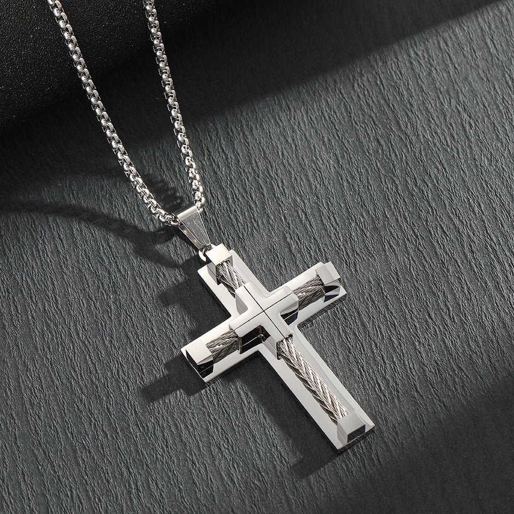 Christian Jesus Cross Necklace