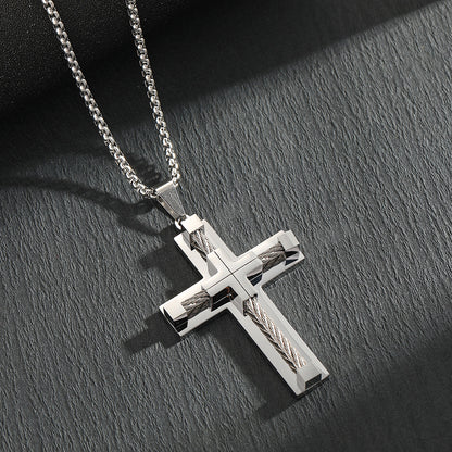 Christian Jesus Cross Necklace