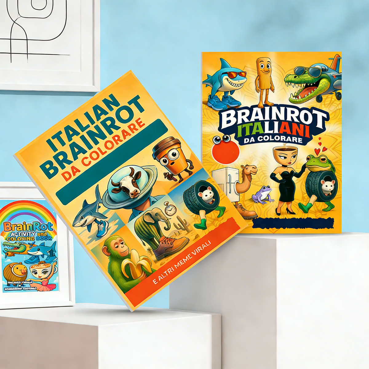 BrainRot Coloring Book Collection