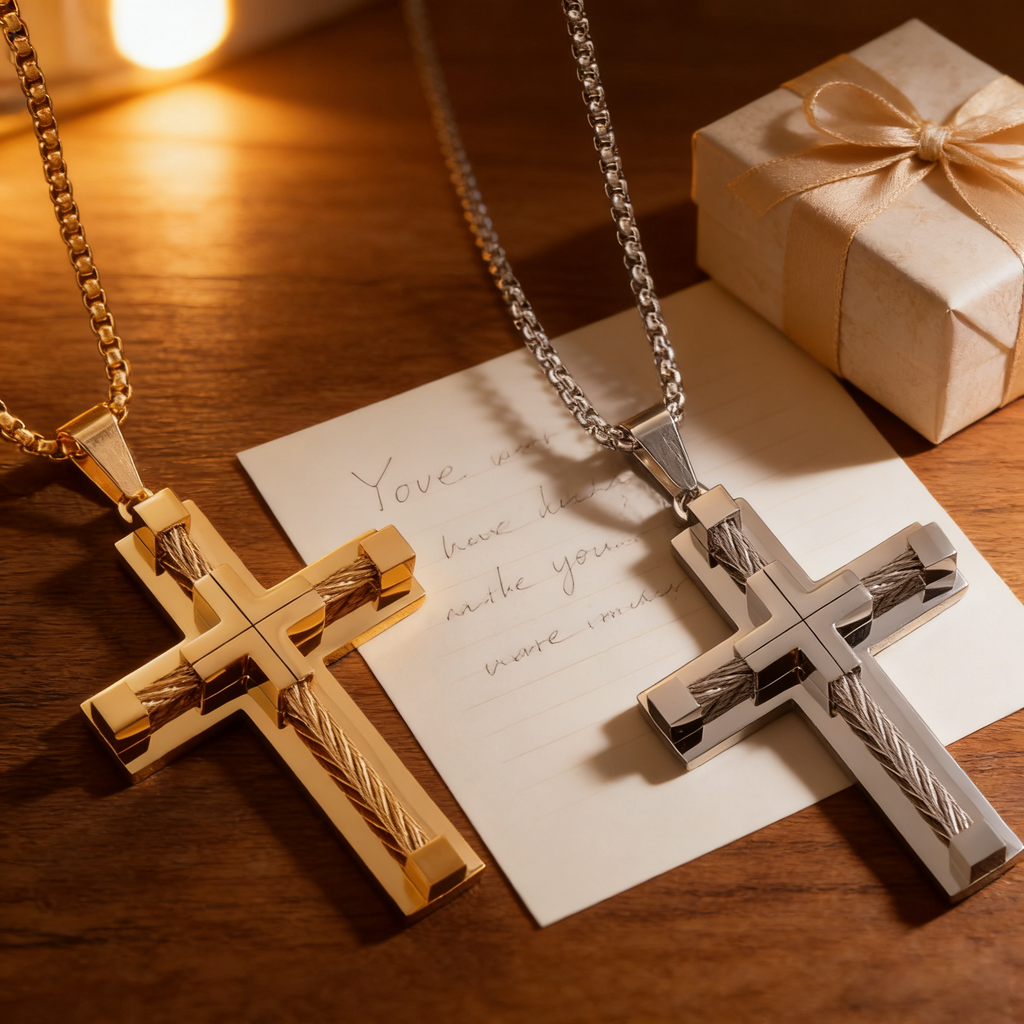 Christian Jesus Cross Necklace
