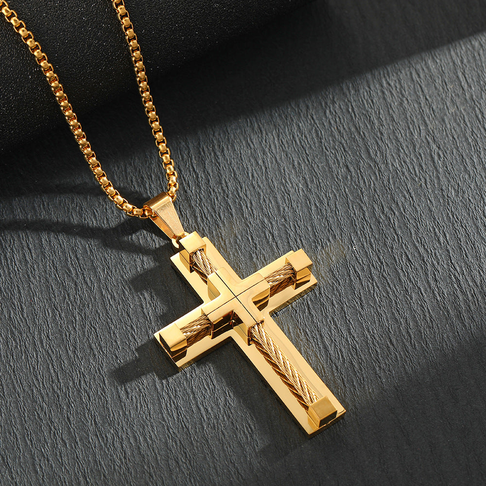 Christian Jesus Cross Necklace