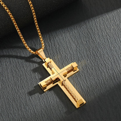 Christian Jesus Cross Necklace