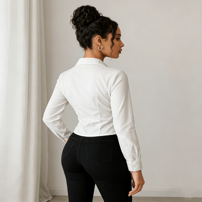 Women's Slim Fit Casual Shirt 