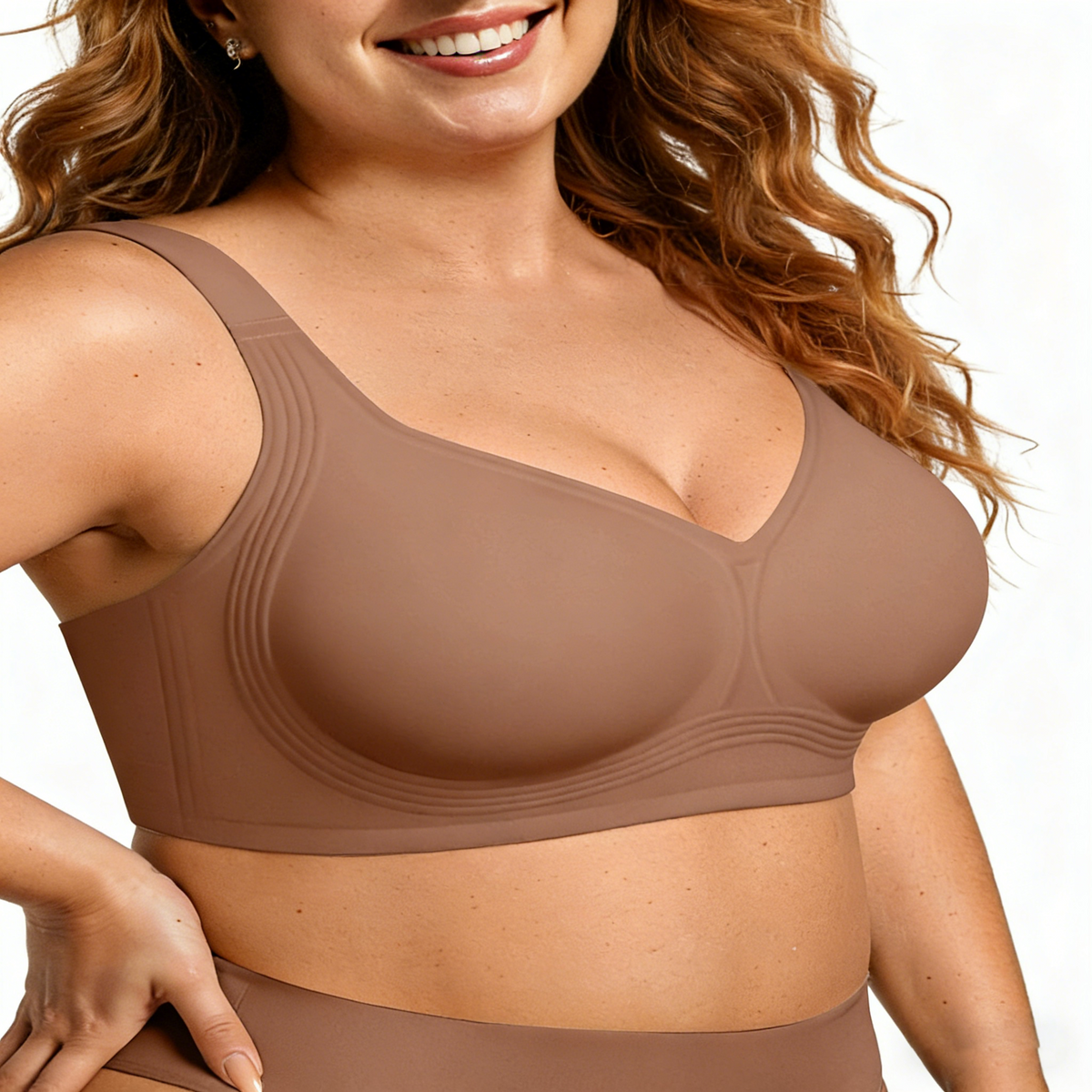 Plus Size Supportive Seamless Bras