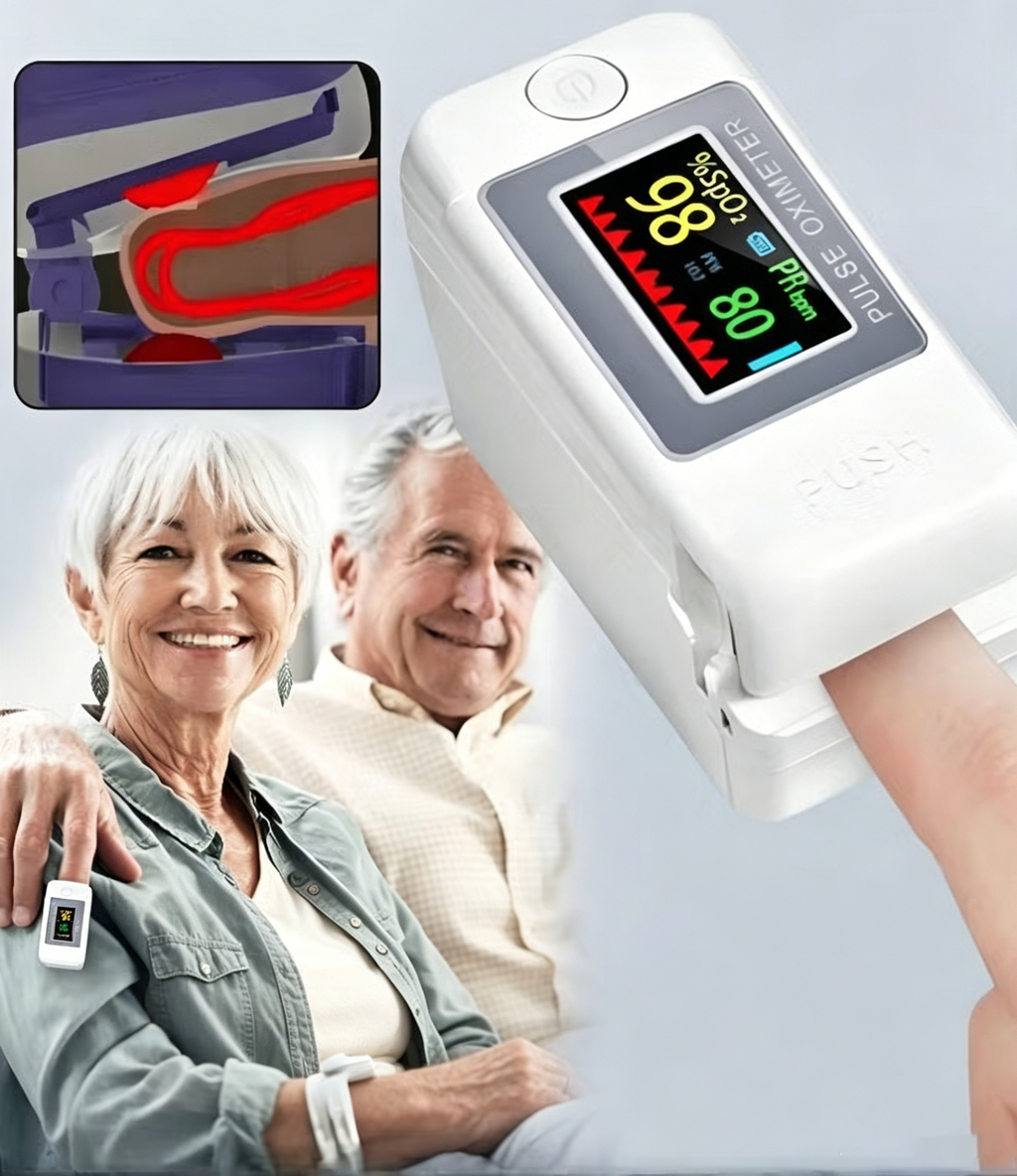 Non-Invasive Glucose & Health Monitor | 🩸 No Finger Pricks Blood Sugar Monitoring Device