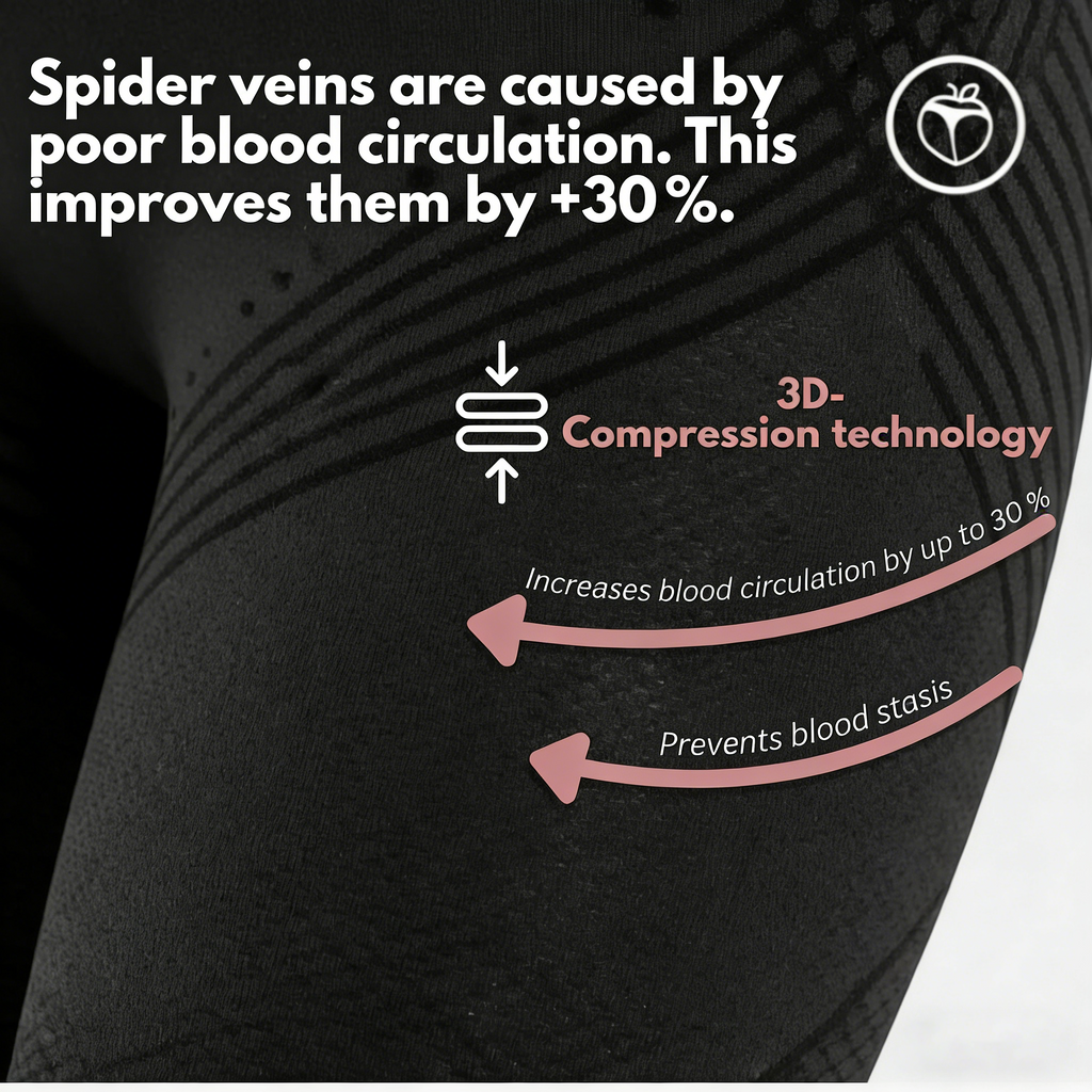 3D leggings help relieve varicose veins