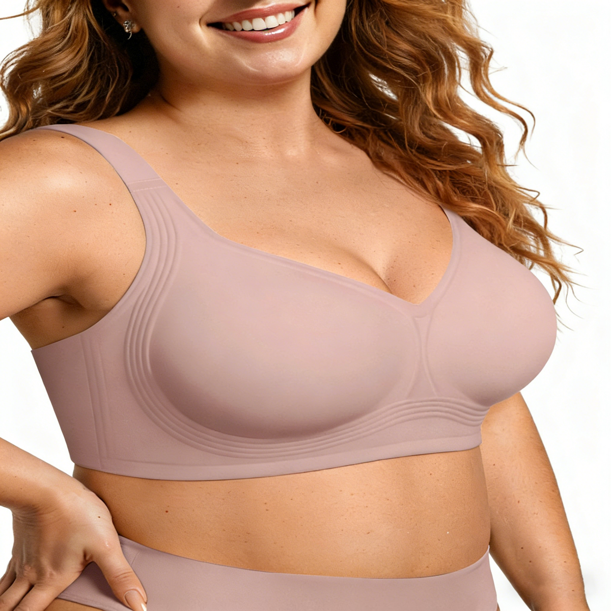 Plus Size Supportive Seamless Bras