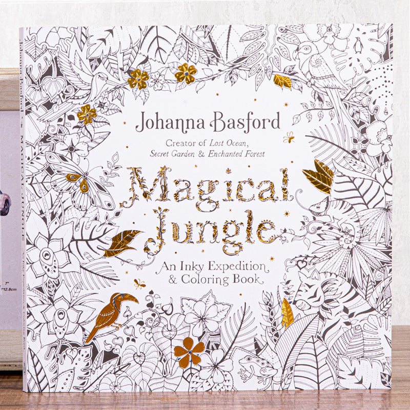 Stress-Relief Coloring Books Collection