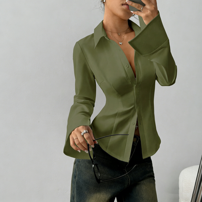 Women's Slim Fit Casual Shirt 