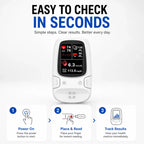 🔥Smart Non-Invasive Blood Glucose Monitor, Accurate Real-Time Blood Sugar Detector, Portable Household Health Tester