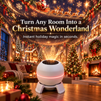 🎉✨Turn Any Room Into a Christmas Wonderland – Holiday Projection Night Light