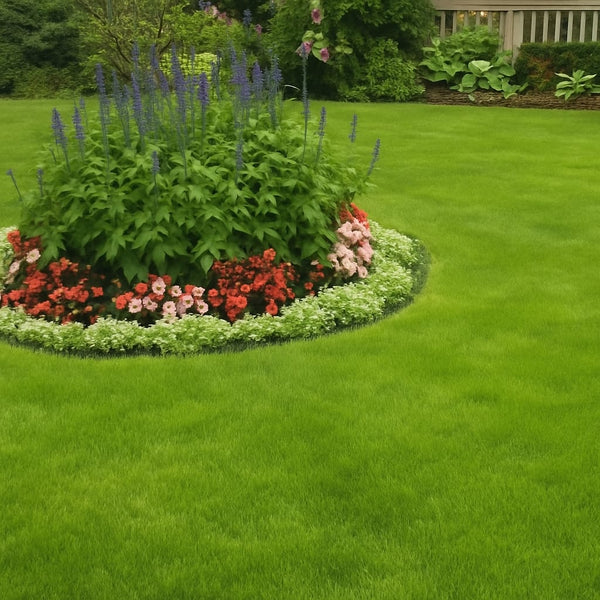 Evergreen dwarf grass for four seasons