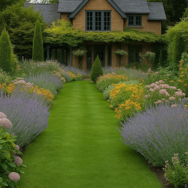 Evergreen dwarf grass for four seasons