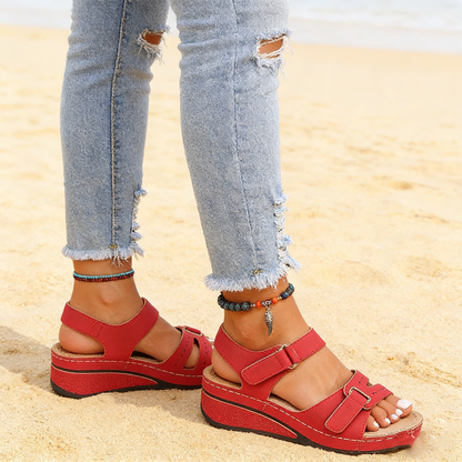 Soft Bottom Wedge Heels Sandals