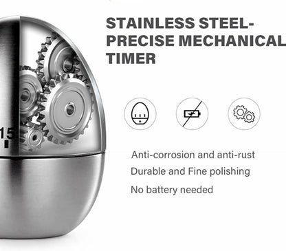 Egg Shaped Cooking and Baking Countdown Alarm