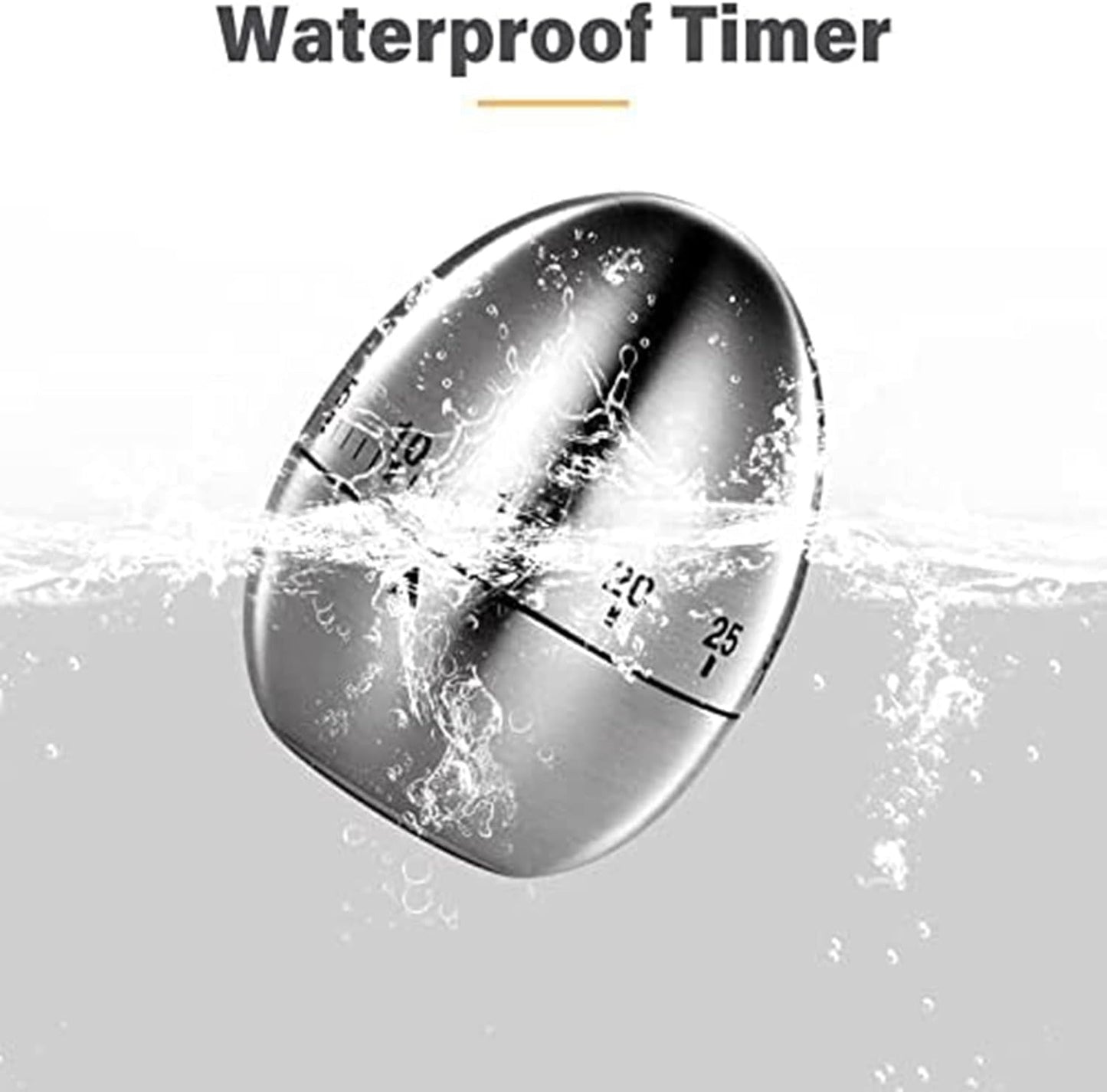 Egg Shaped Cooking and Baking Countdown Alarm