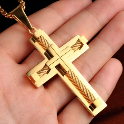 Christian Jesus Cross Necklace