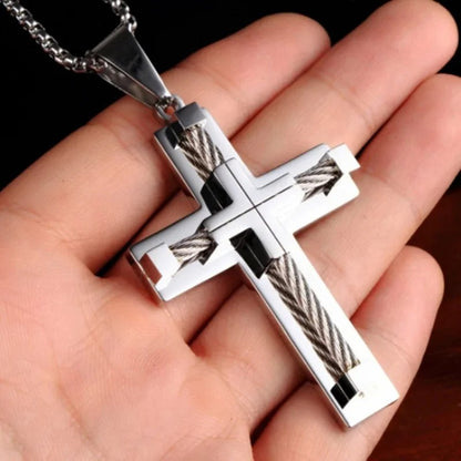 Christian Jesus Cross Necklace