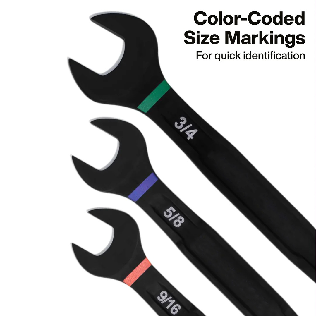 18-Piece Ratcheting Wrench Set