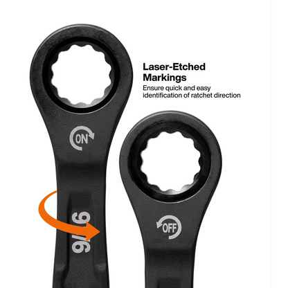 18-Piece Ratcheting Wrench Set