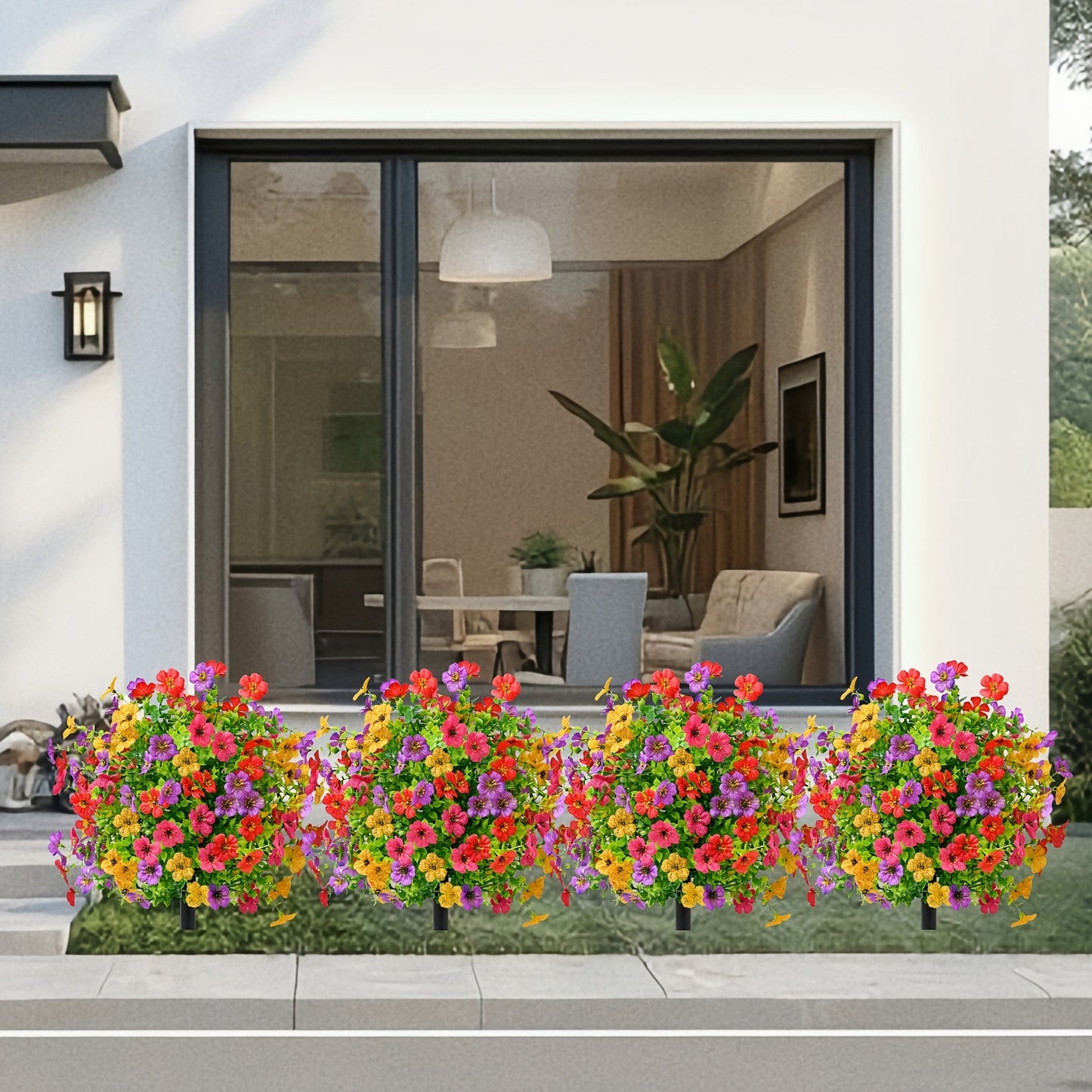 Artificial Flowers for Outdoors