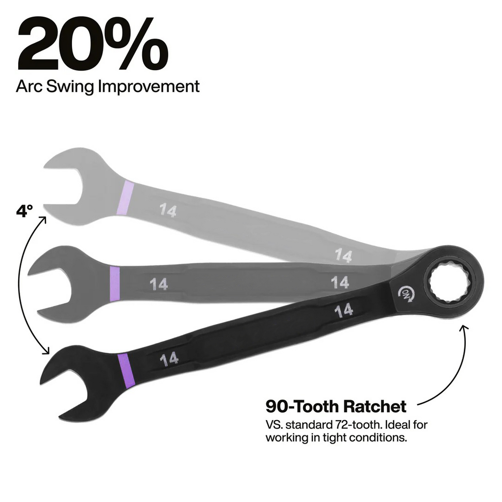 14-Piece Ratcheting Wrench Set