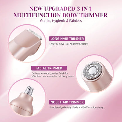 3 in 1 Trimmer for Women