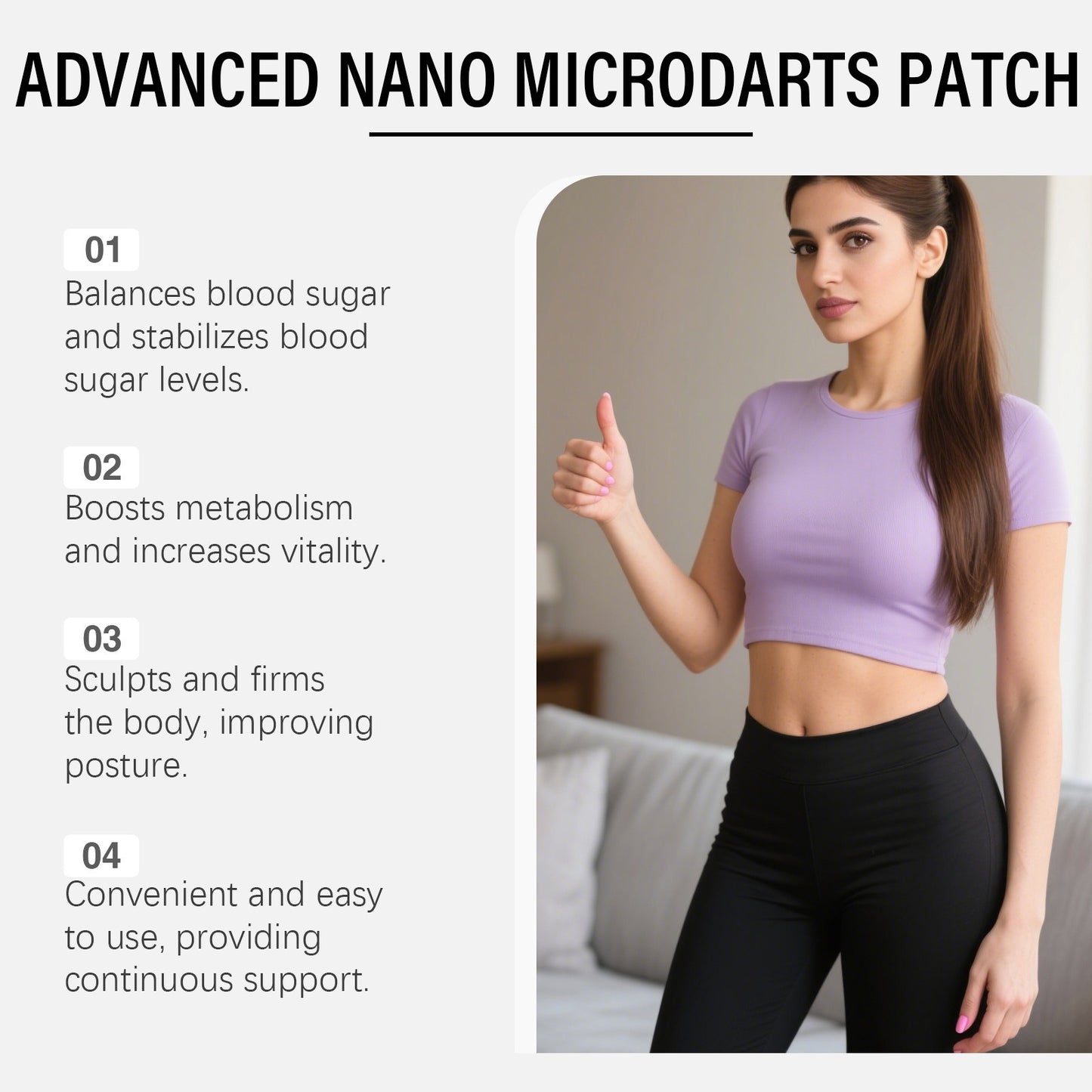 Moringa Berberine x NAD + 10-in-1 Advanced Nano Microneedle Patch