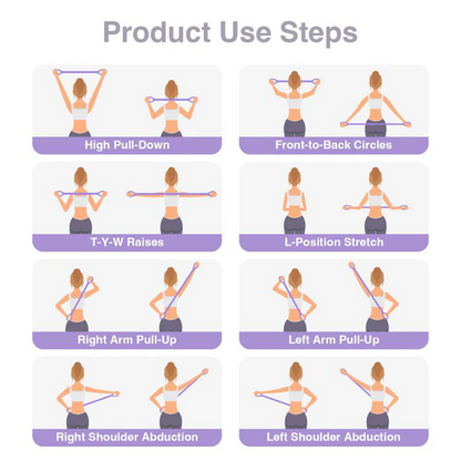 Exercise Elastic Rope Stretch Fitness Band