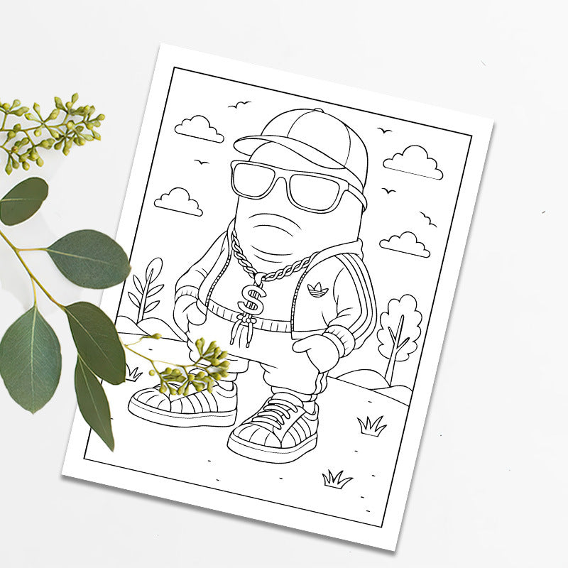BrainRot Coloring Book Collection