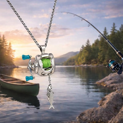 Mini Lure Fishing Line Necklace
