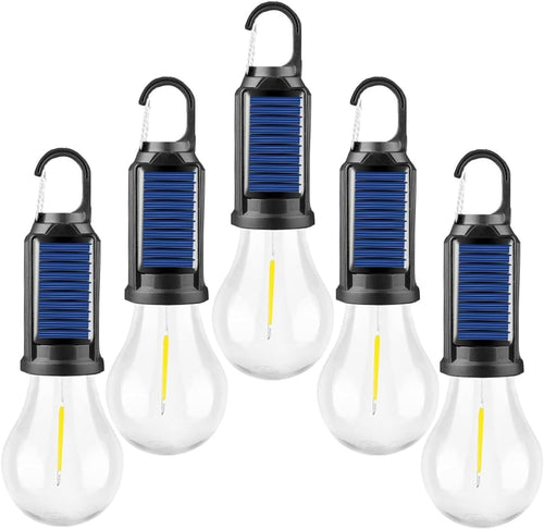 5Pcs Solar Powered Led Light Bulbs