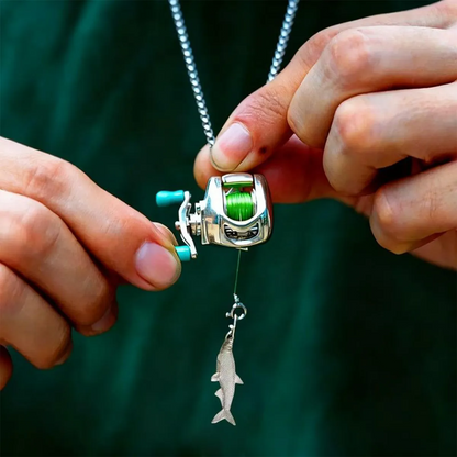 Mini Lure Fishing Line Necklace