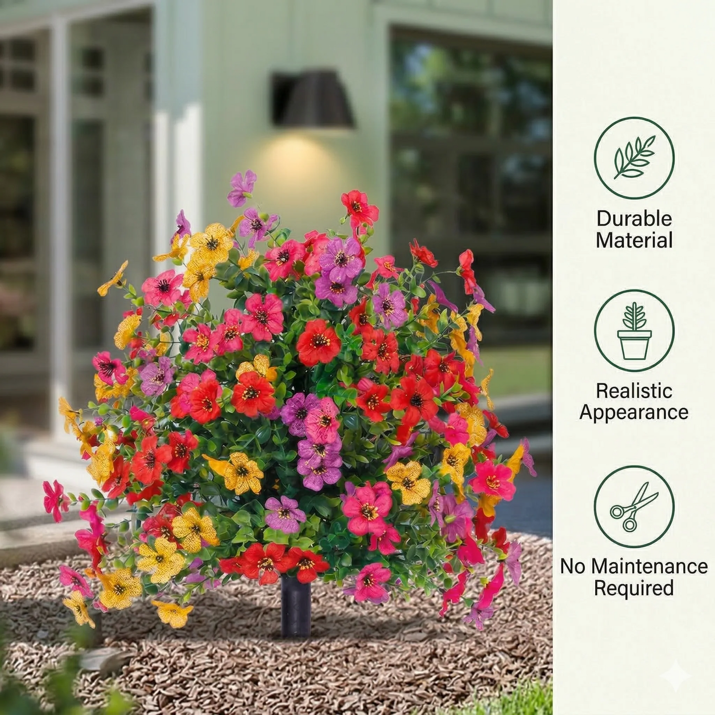 Artificial Flowers for Outdoors