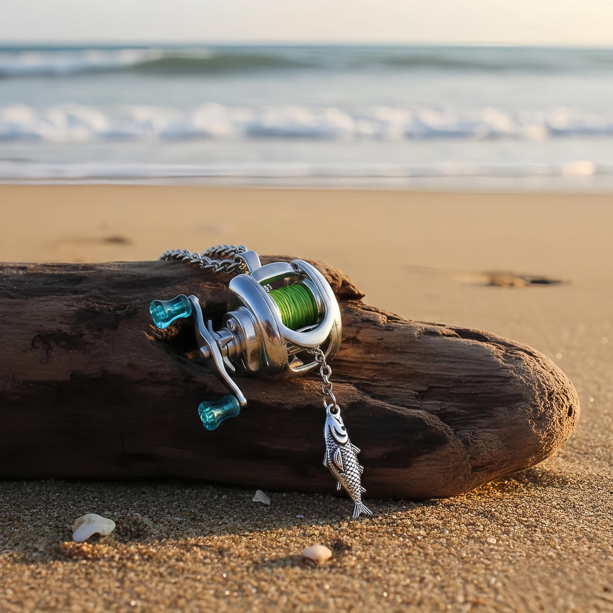 Mini Lure Fishing Line Necklace