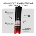🔦 2026 New Design 120W 900-1100NM Powerful IR Laser Pointer